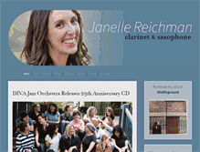 Tablet Screenshot of janellereichman.com